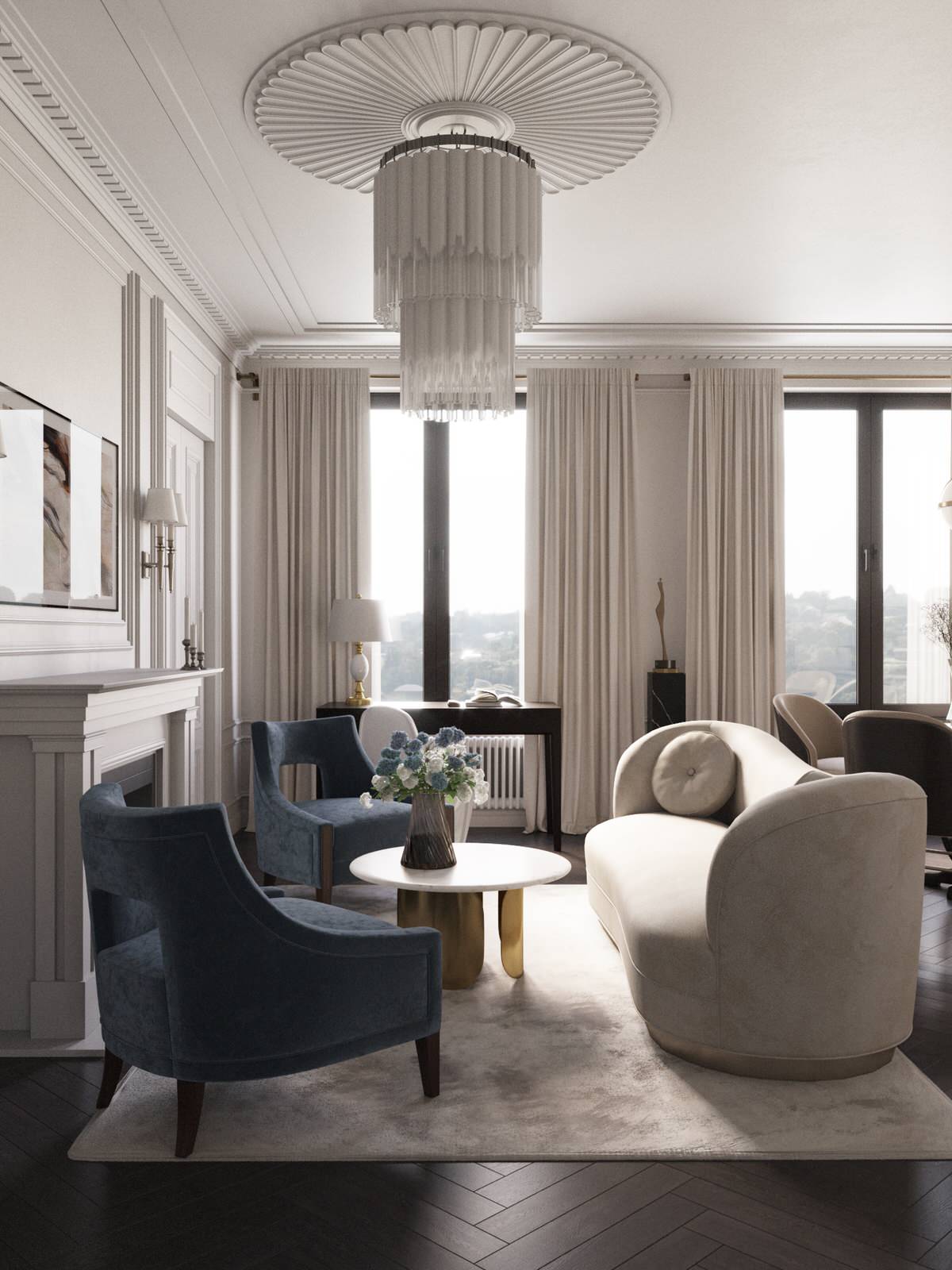 Обложка проекта: Квартира 75м², ЖК Настоящее