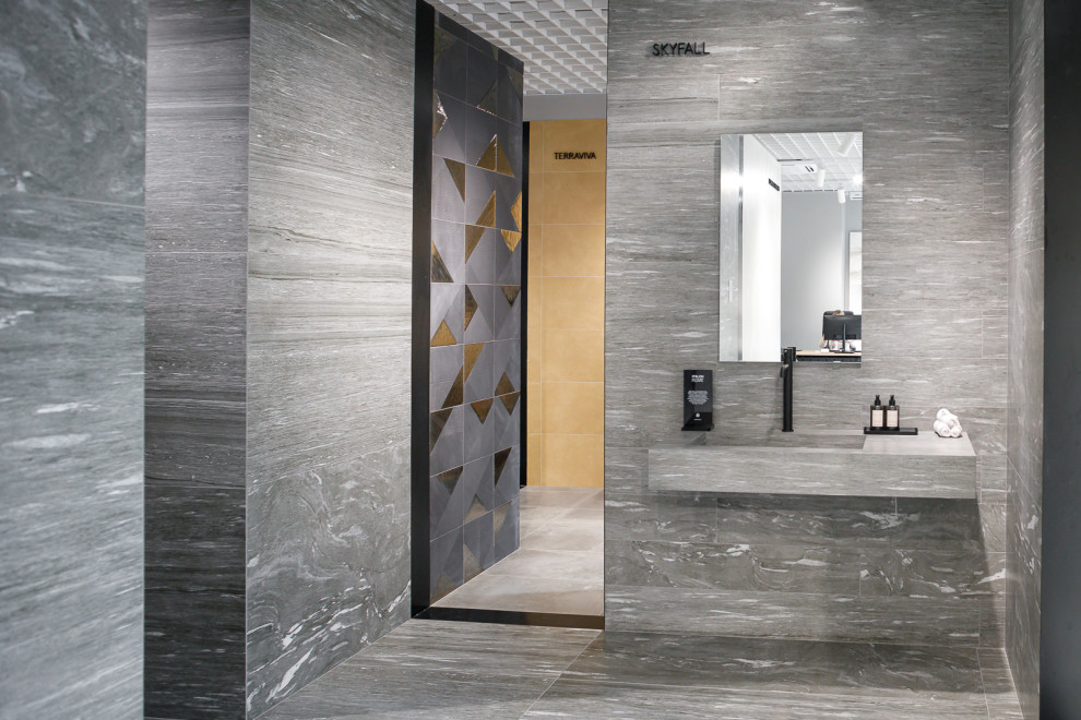 Интерьер шоурума керамогранита