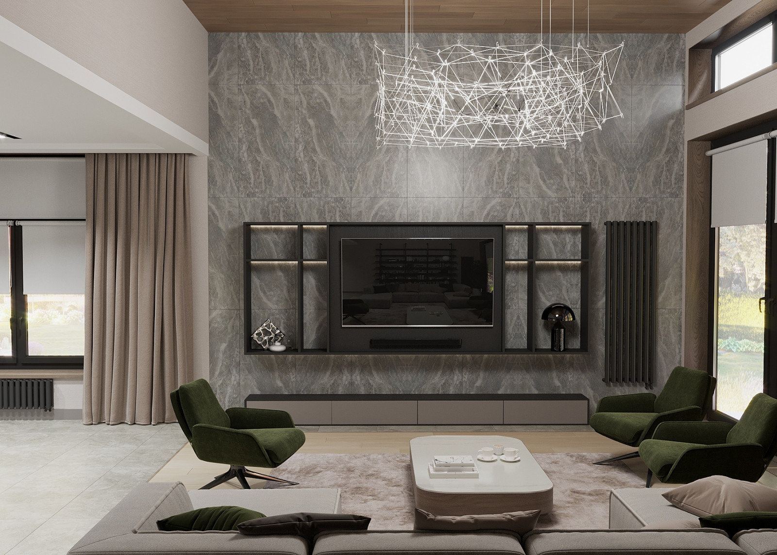 Дизайн-проект дома для семьи с 3-мя детьми в г. Оренбург