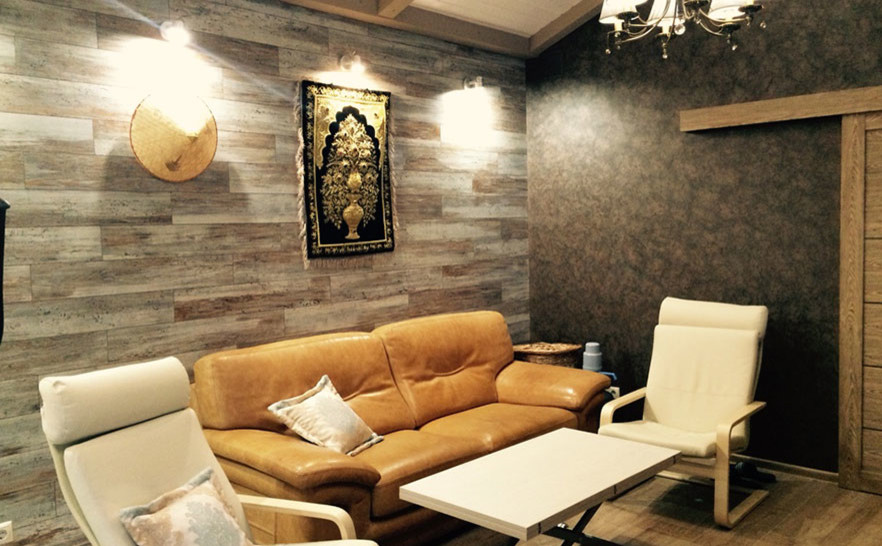 Интерьер банного комплекса с бассейном, Казань