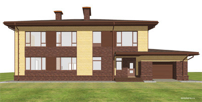 Обложка проекта: Дом 370 кв.м. в Московской области