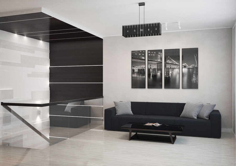 Минимализм в стиле «Белого квадрата» Малевича