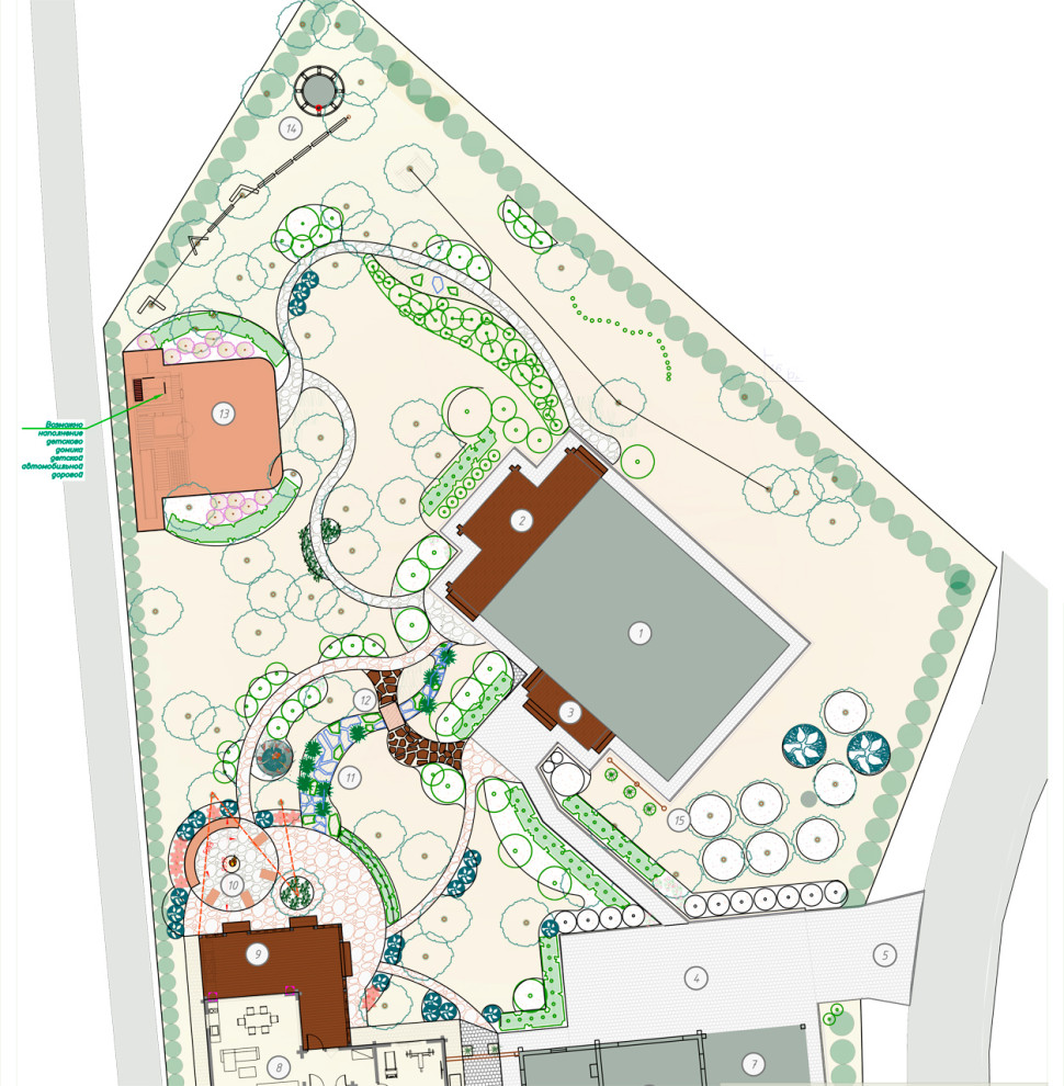 Сад для круглогодичного проживания