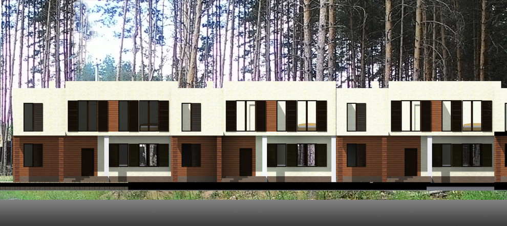 Концептуальное предложение таунхауса в пос. Ямное_№1