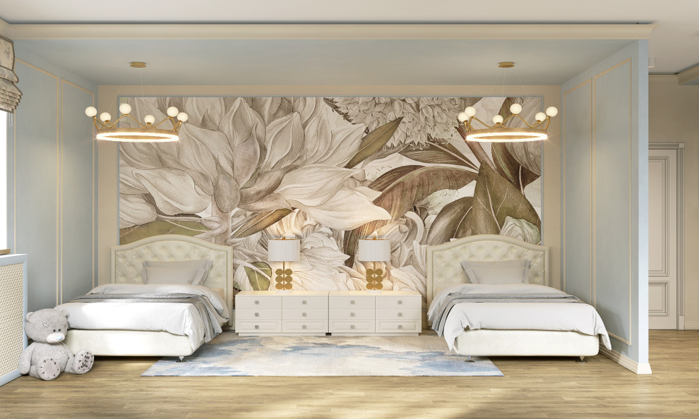 Обложка проекта: Проект детской комнаты в частном доме