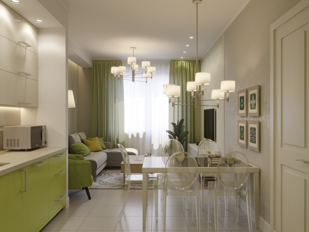 Кухня -столовая.