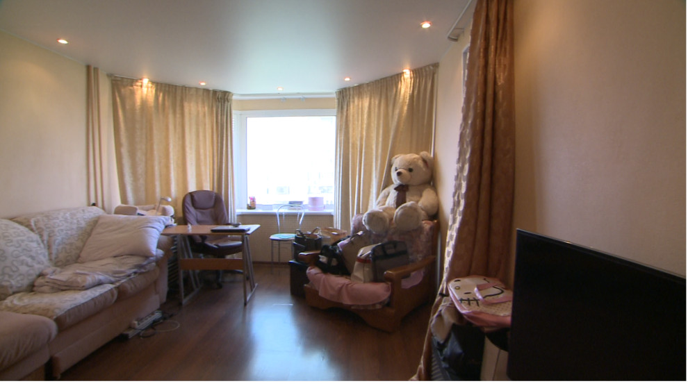 Проект гостиной "24 часа" для программы "Школы ремонта"