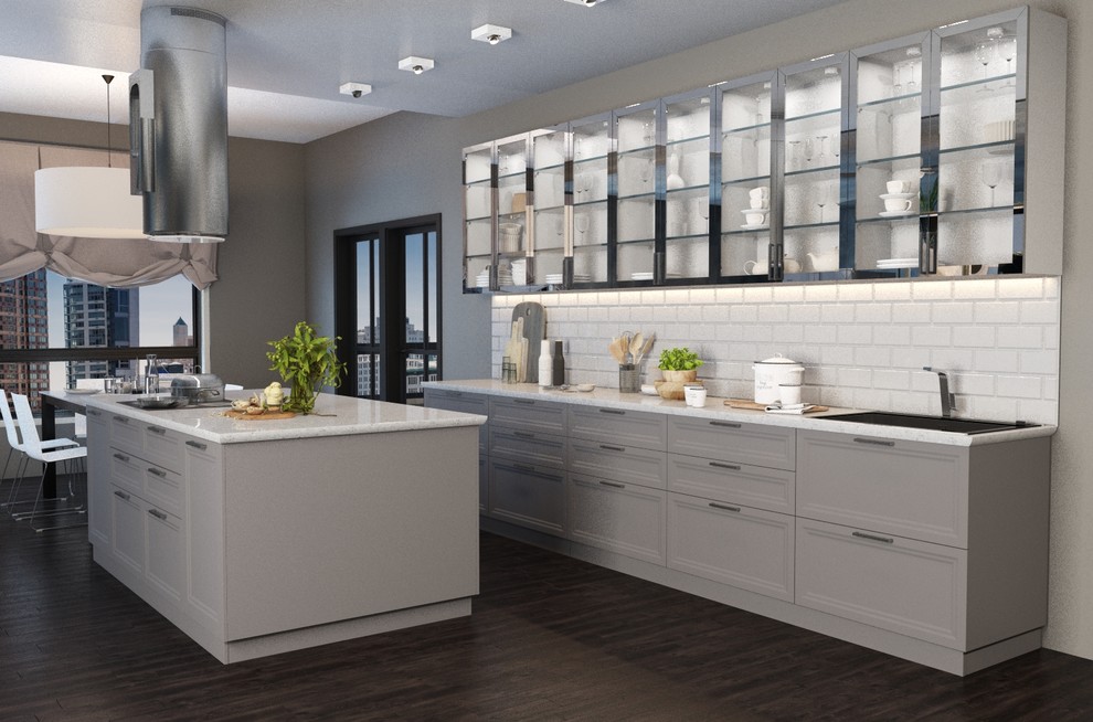 Обложка проекта: Кухни Эмаль