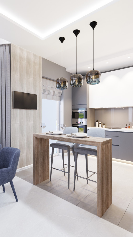 Интерьер частного дома с террасой в Калининградской обл.