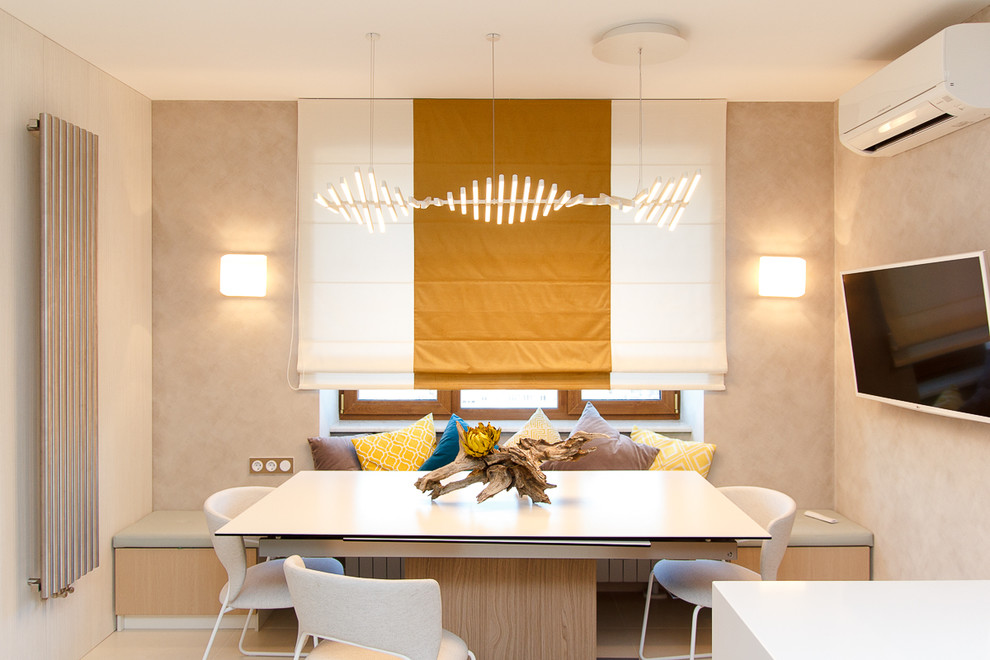 Обложка проекта: Кухня-столовая. Квартира для молодых и успешных