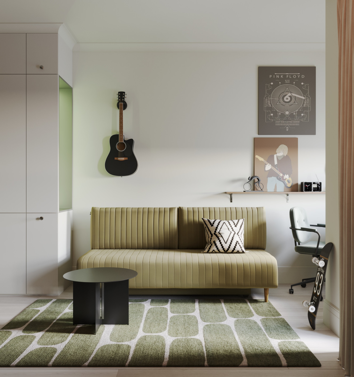 Студия 25 квадратных метра