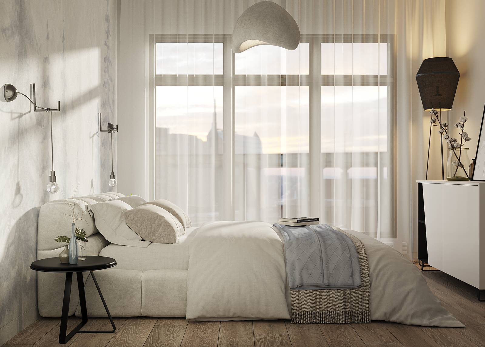 Дизайн интерьера спальни