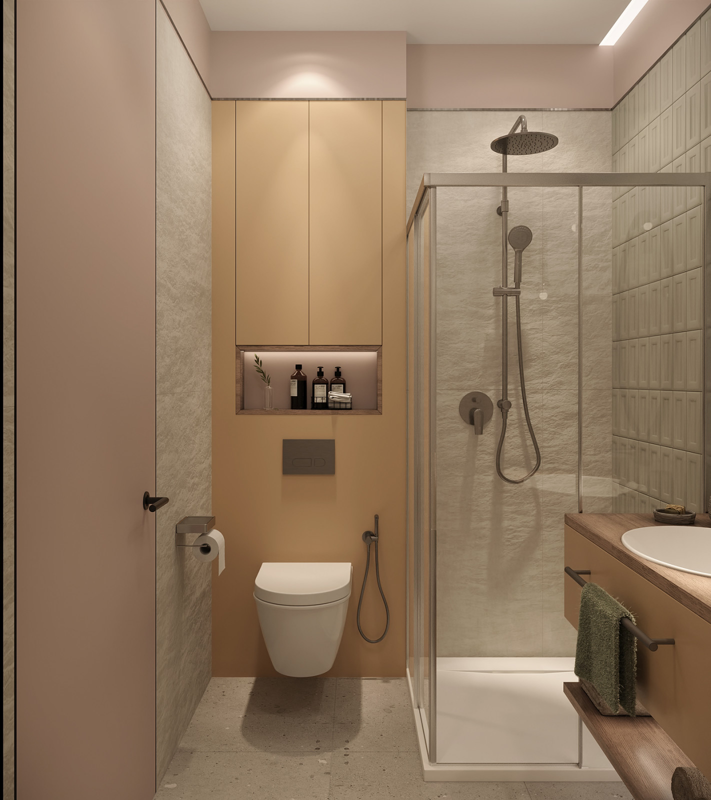 ЖК "Огни". Квартира для большой семьи. Санузел.