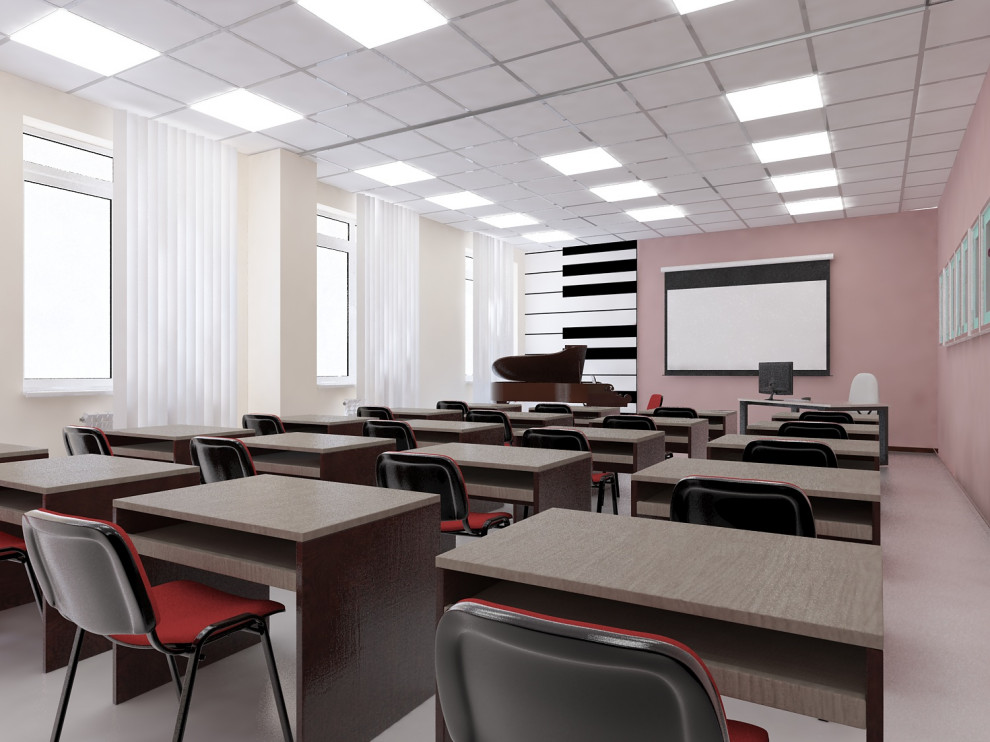 Дизайн интерьера школы