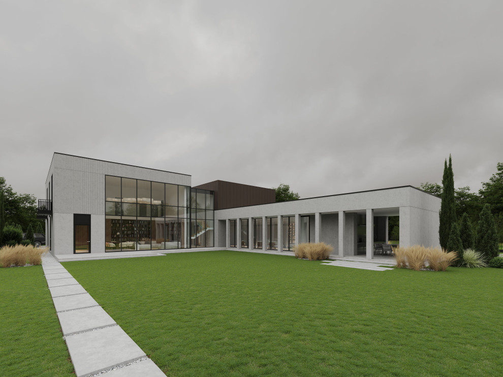 Вид с заднего двора