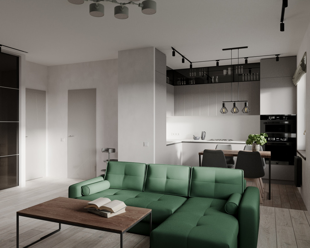 Квартира 66 м² с кабинетом на ул. Симонова