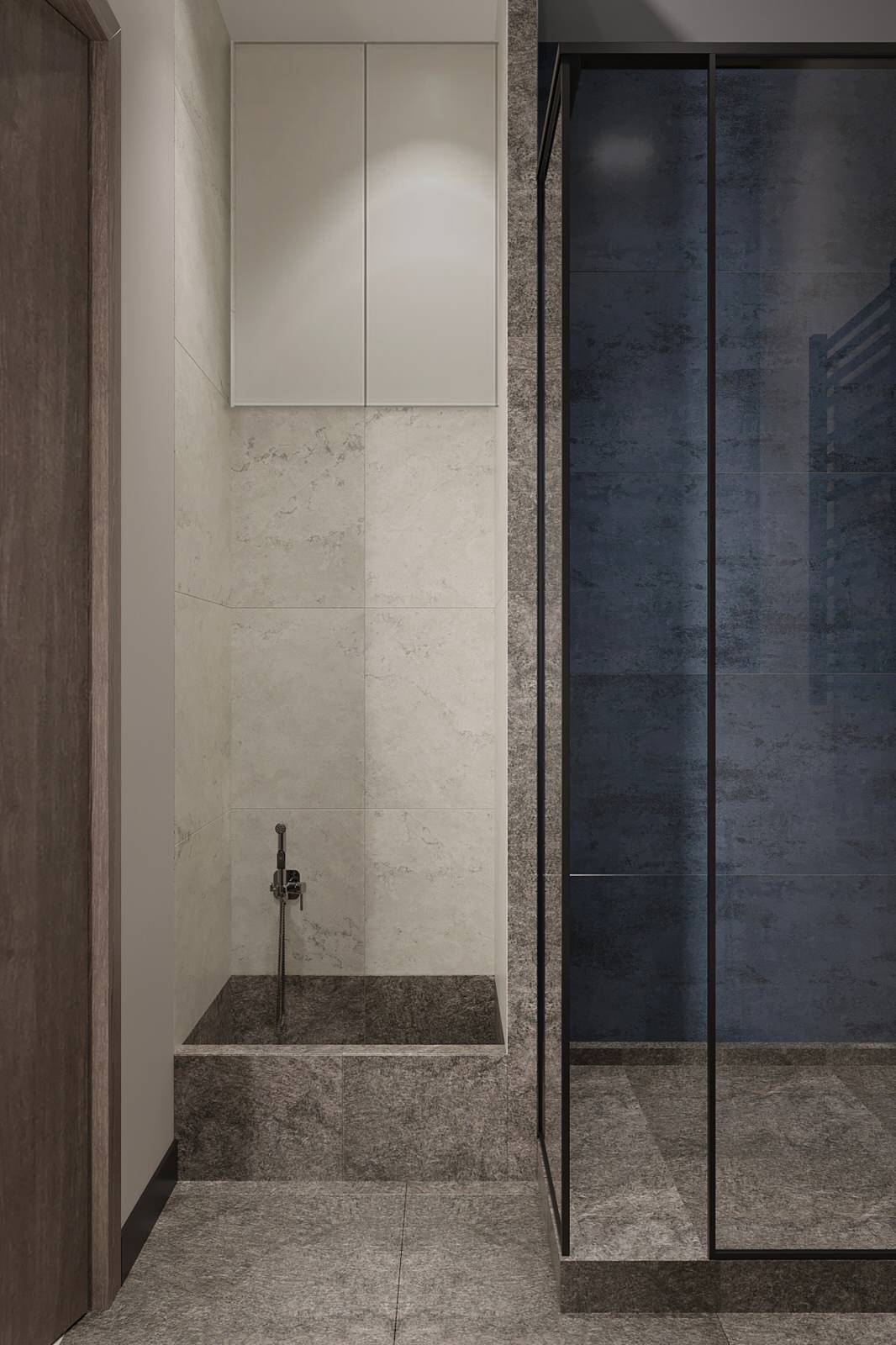 ЖК Серебряный Парк. Душевая