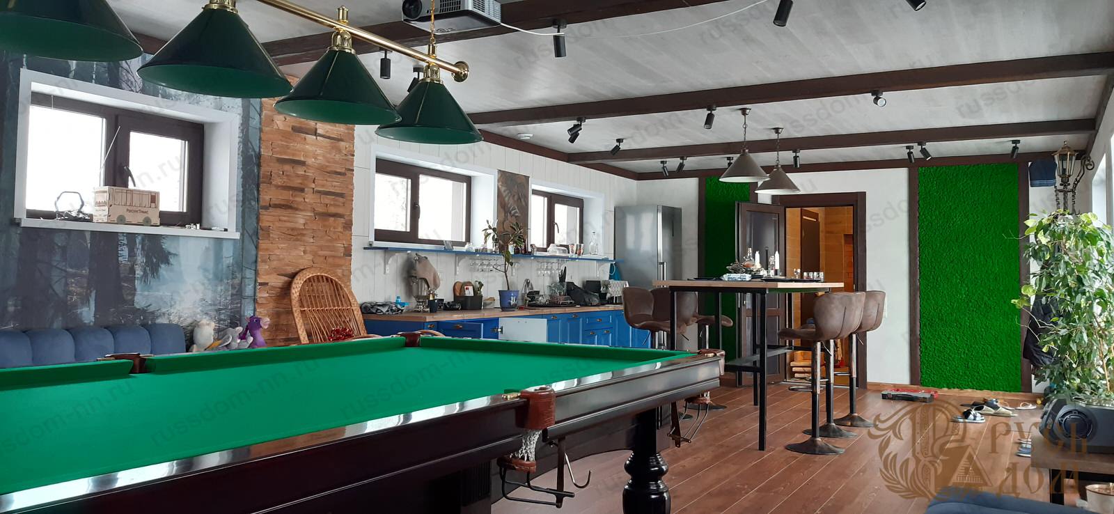 Обложка проекта: Бильярдная реализация