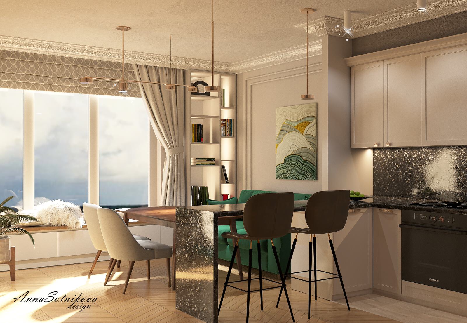 Однушка в ЖК "Сердце Столицы"