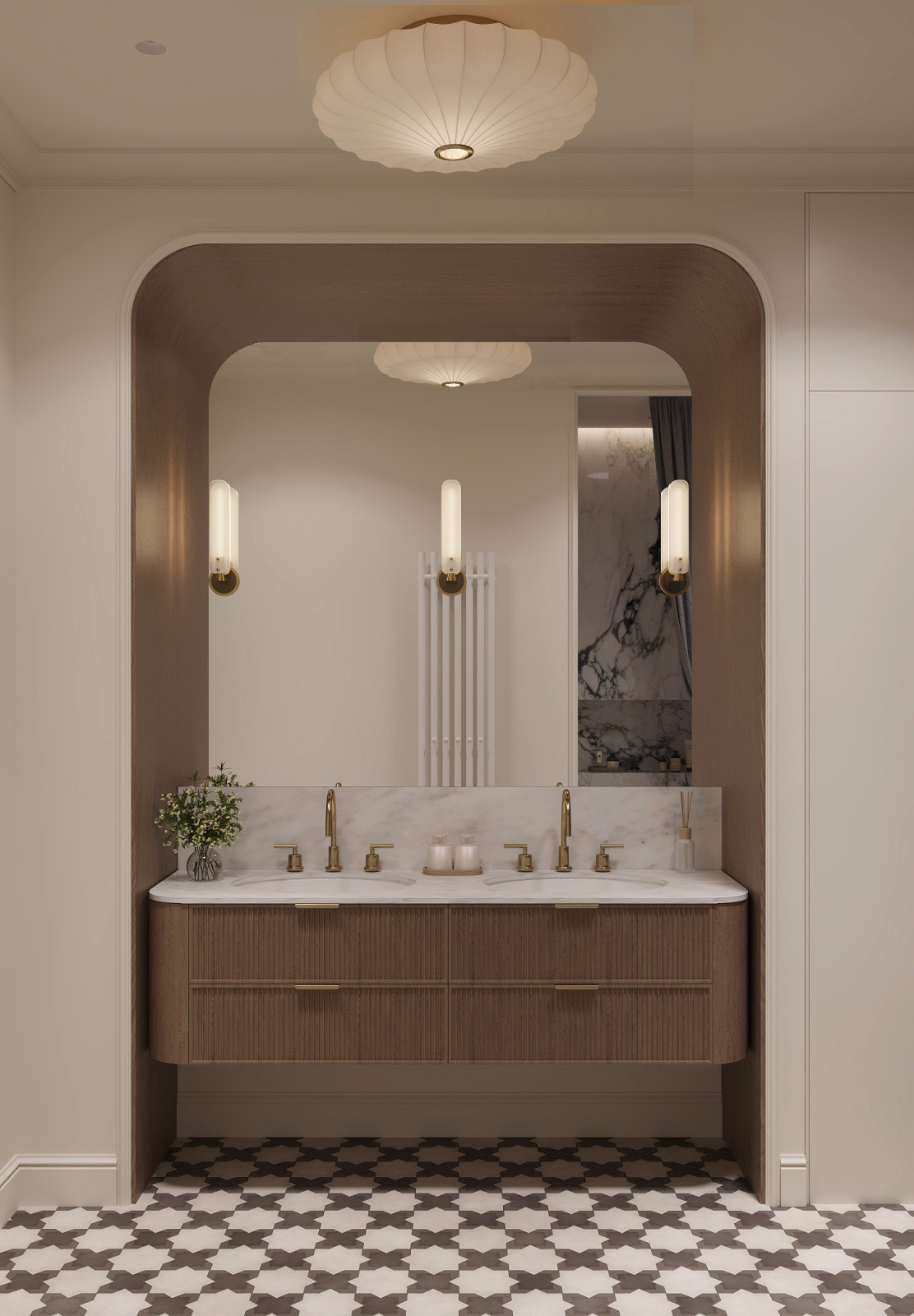 Квартира в стиле неоклассика