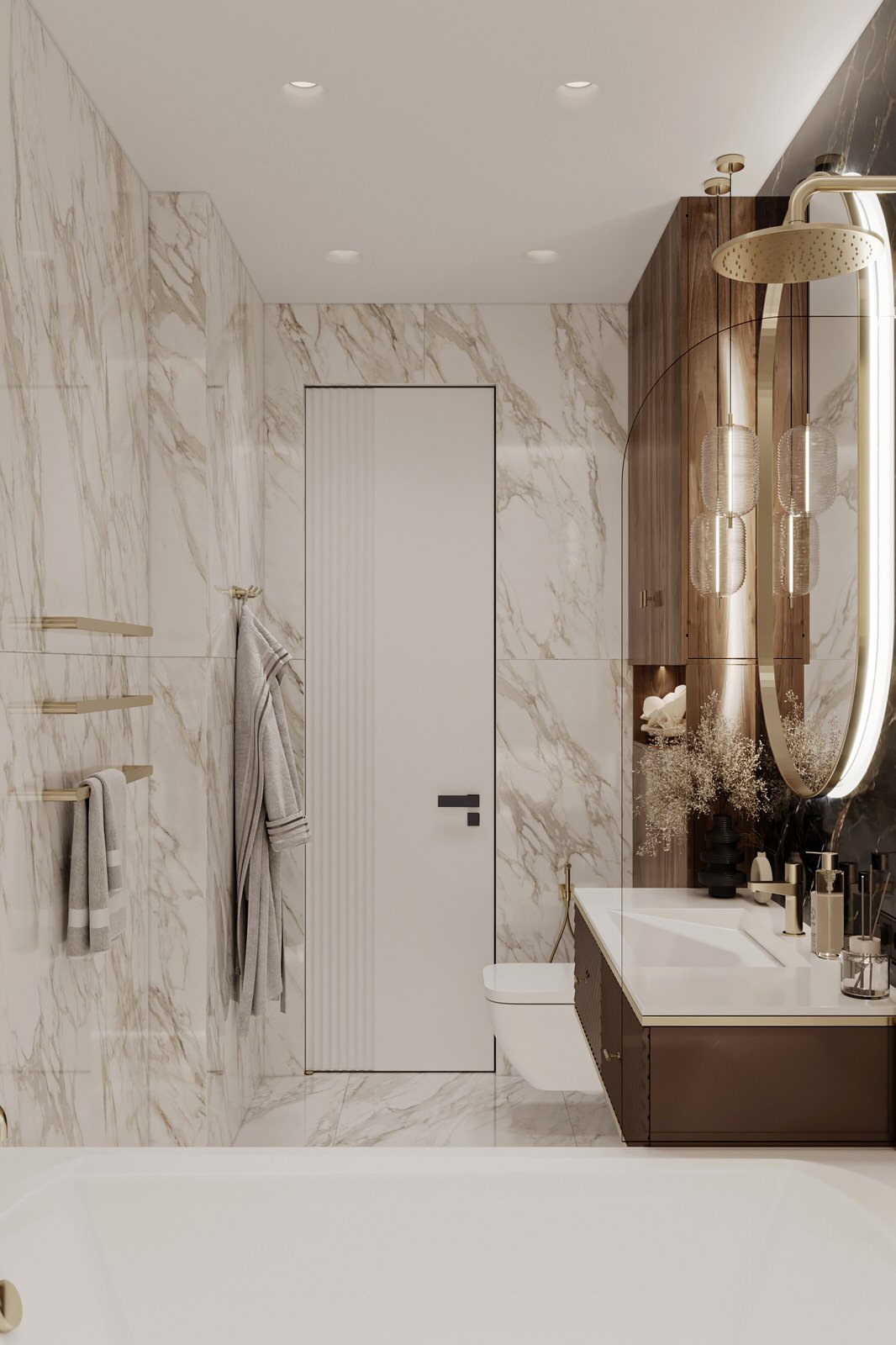 Дизайн-проект квартиры, ЖК Символ, г. Москва