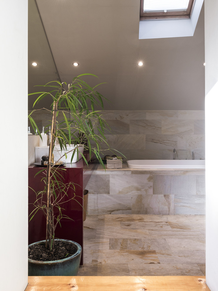 Мансарда с элементами стиля бохо-шик