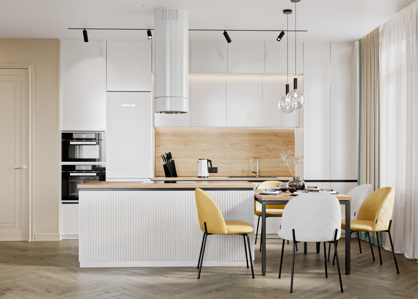 Обложка проекта: Проект квартиры в ЖК наследие, г. Рязань