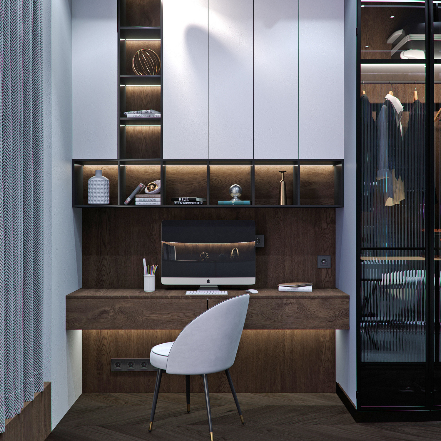 Хозяйская спальня. Рабочее место