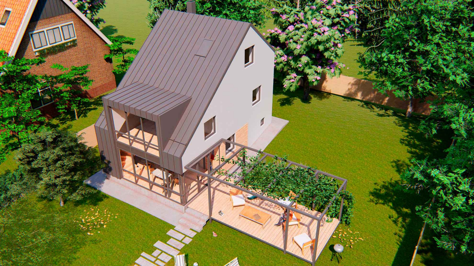 РЕКОНСТРУКЦИЯ ДАЧИ