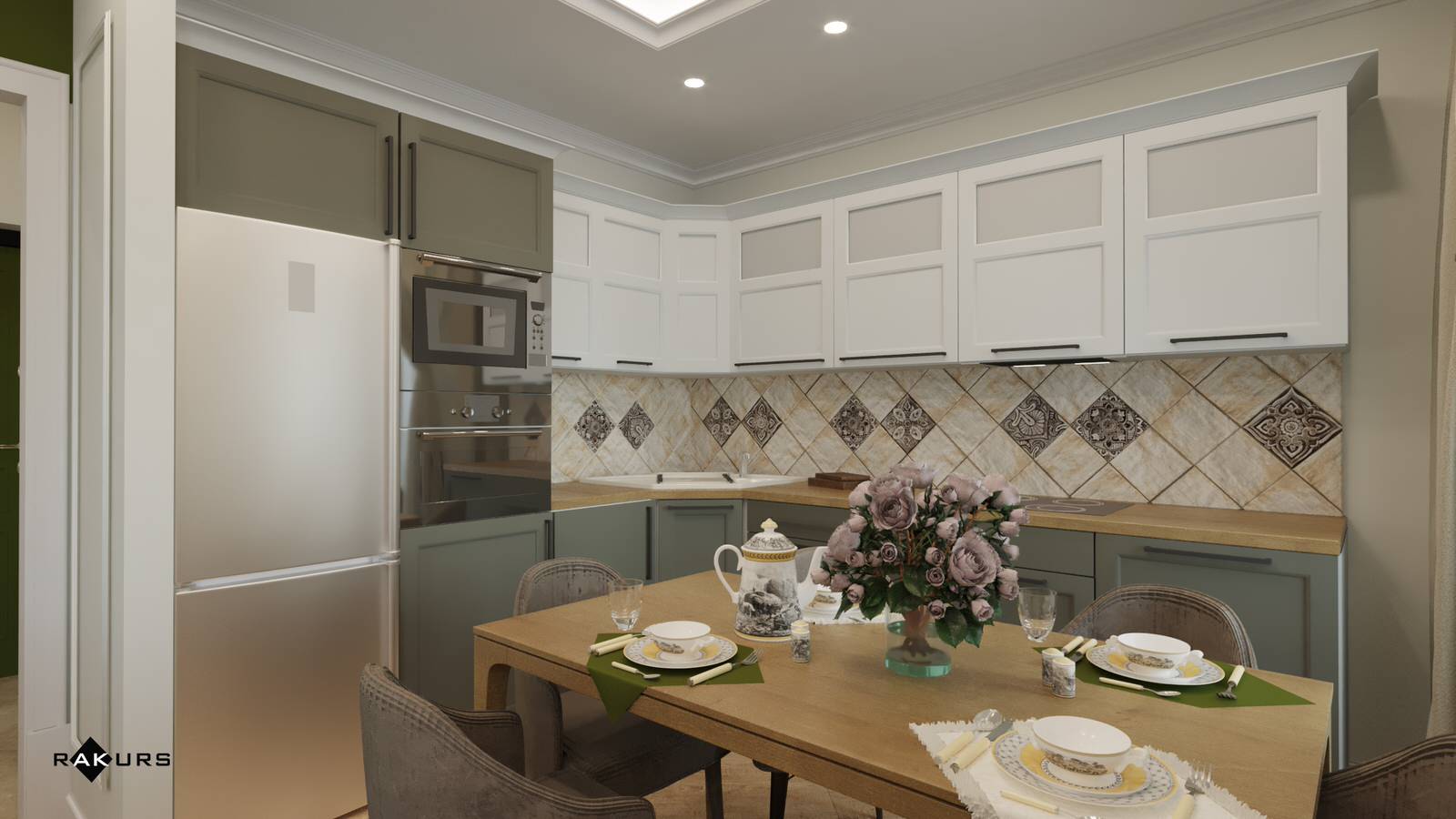 Проект квартиры пр. Комарова