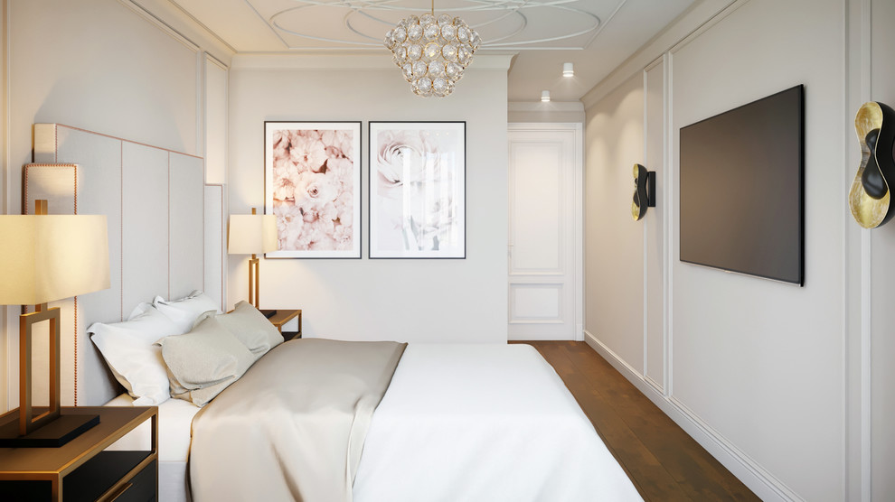 Проект квартиры 77 кв.м. с камином