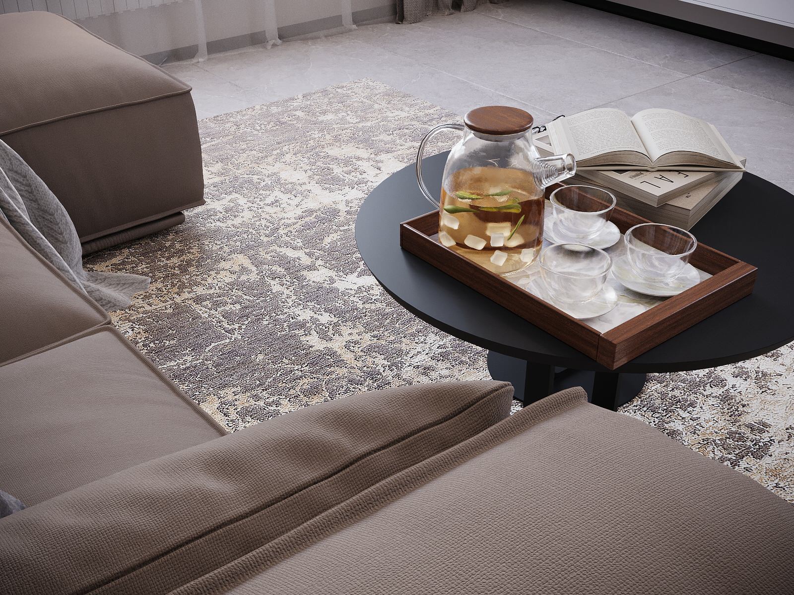 Интерьер частного дома в современном стиле