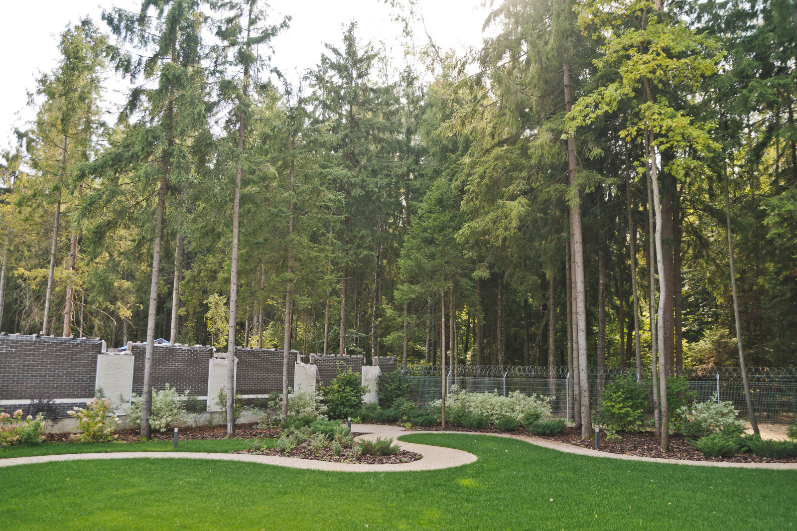 Сад на краю леса