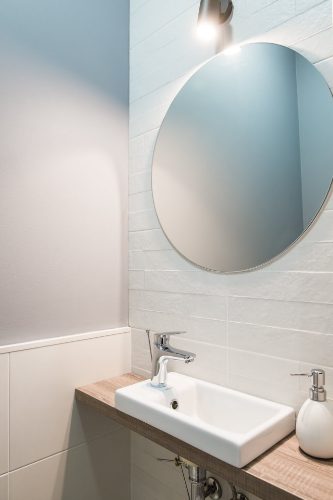 Чистовая отделка в санузле