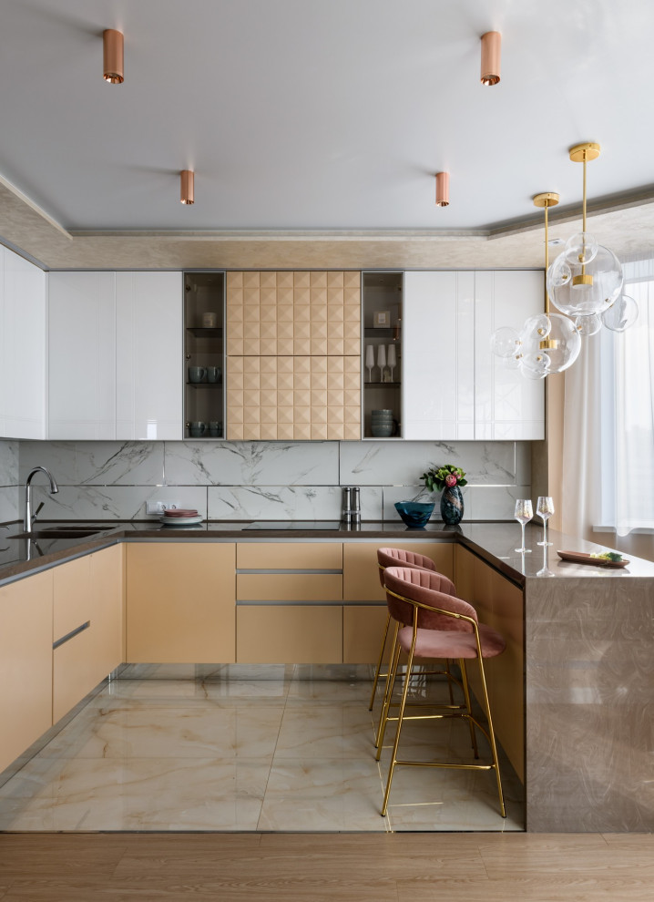 2022г. Фото квартиры 108 м2 в ЖК "Оазис"