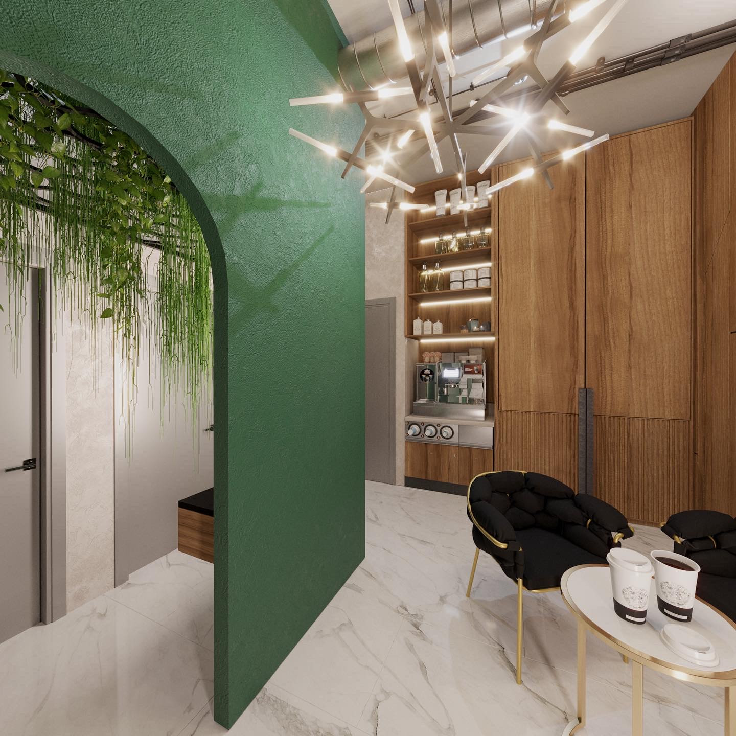 Холл в студию красоты