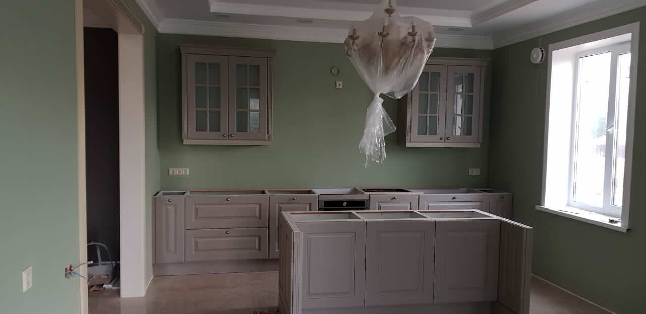 Отделка загородного дома Петродворец