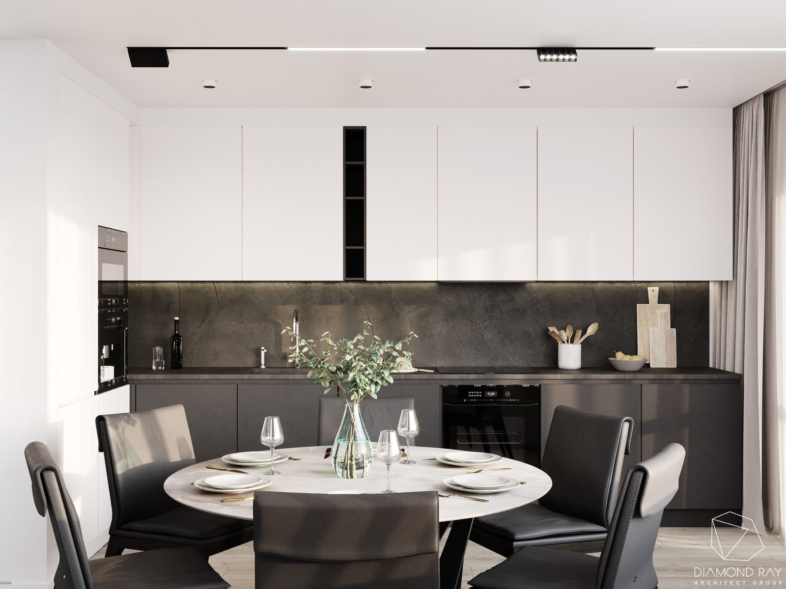 Интерьер квартиры в ЖК Флотилия 120 м2