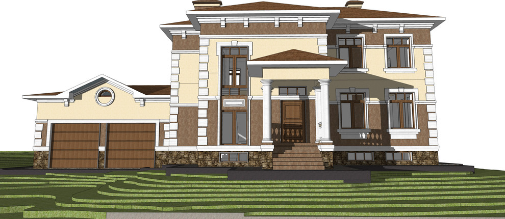 Реконструкция загородного жилого дома