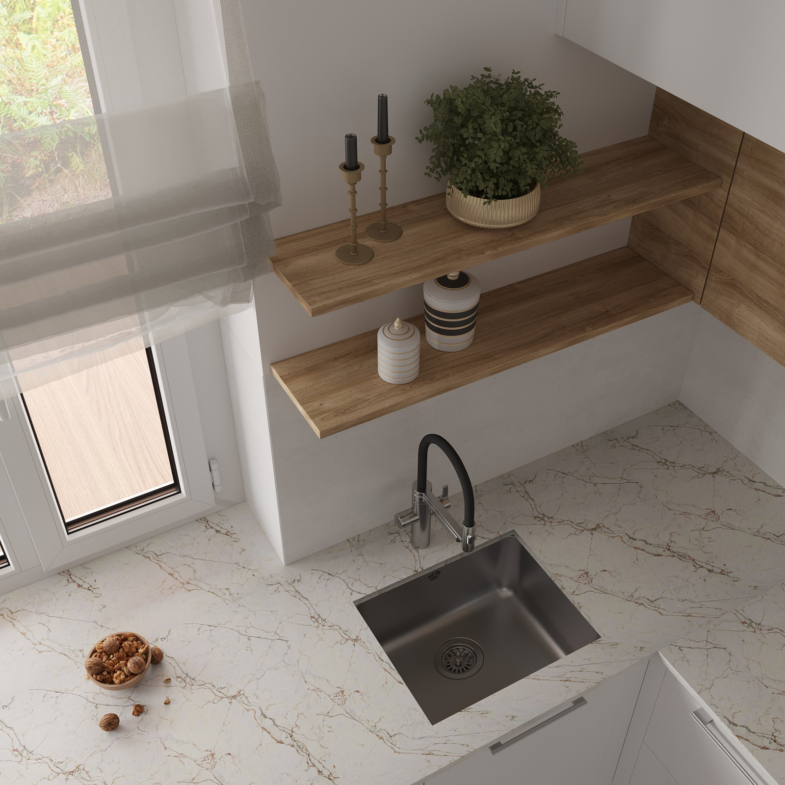 Обложка проекта: Кухня в частном доме