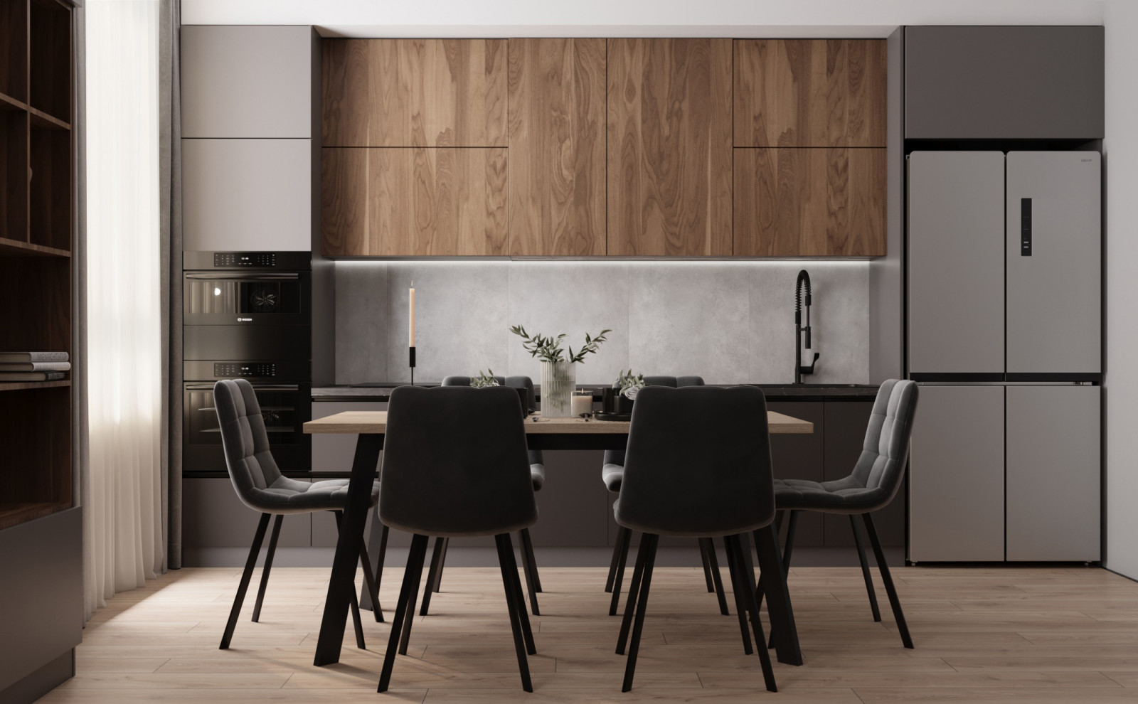 Семейная квартира с уютной атмосферой