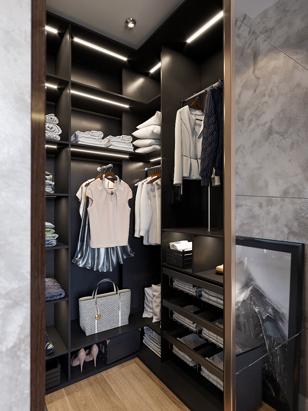 Дизайн однокомнатной квартиры (ул.Благоева, д.21)