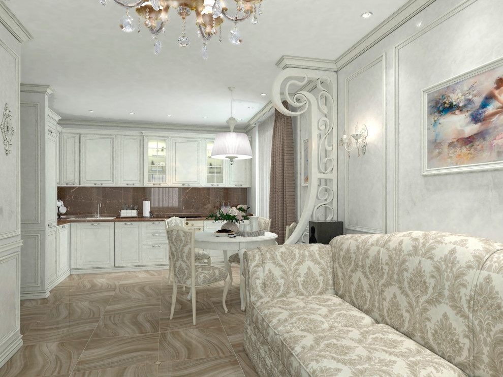 Гостиная - кухня