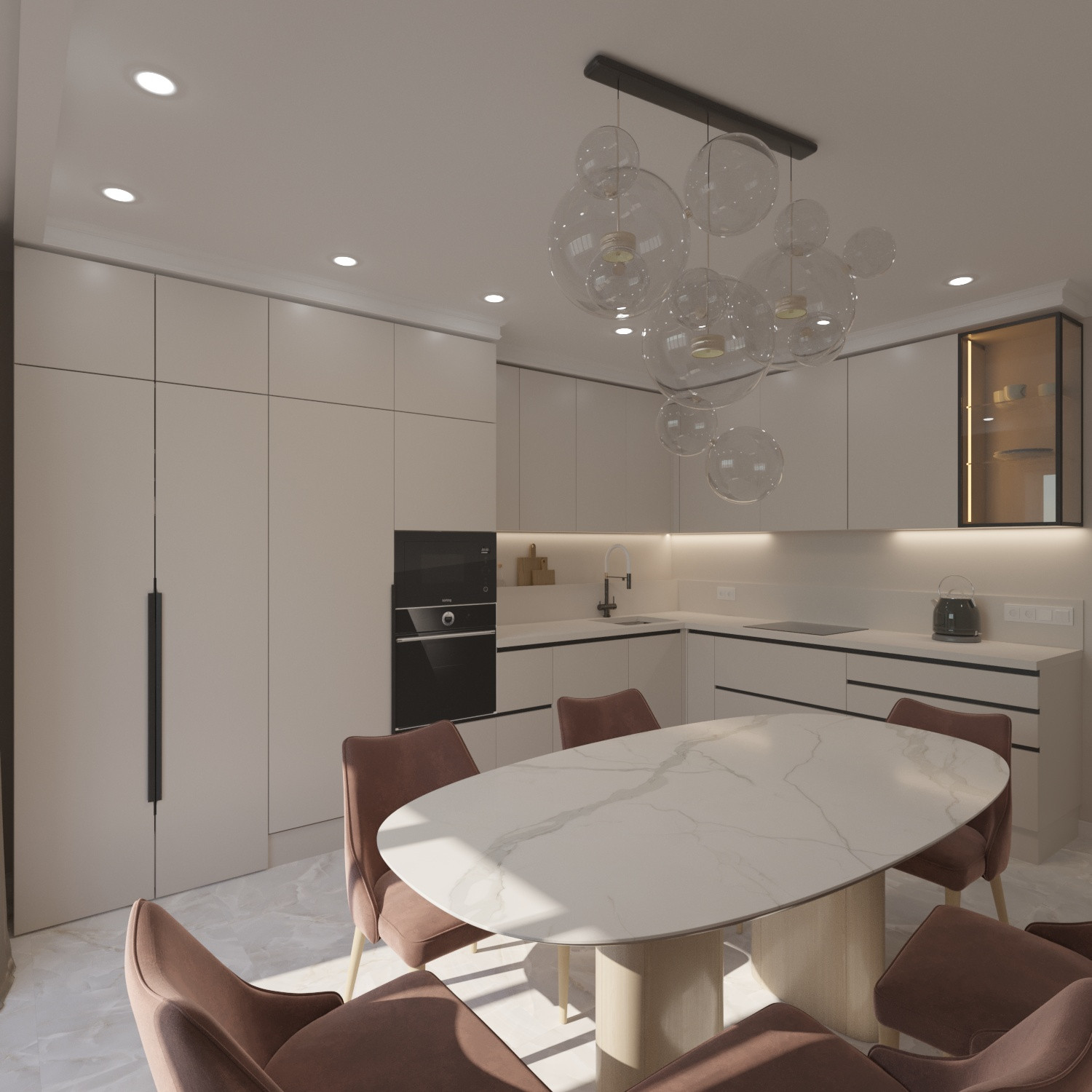 Эскизы к интерьеру в современной классике