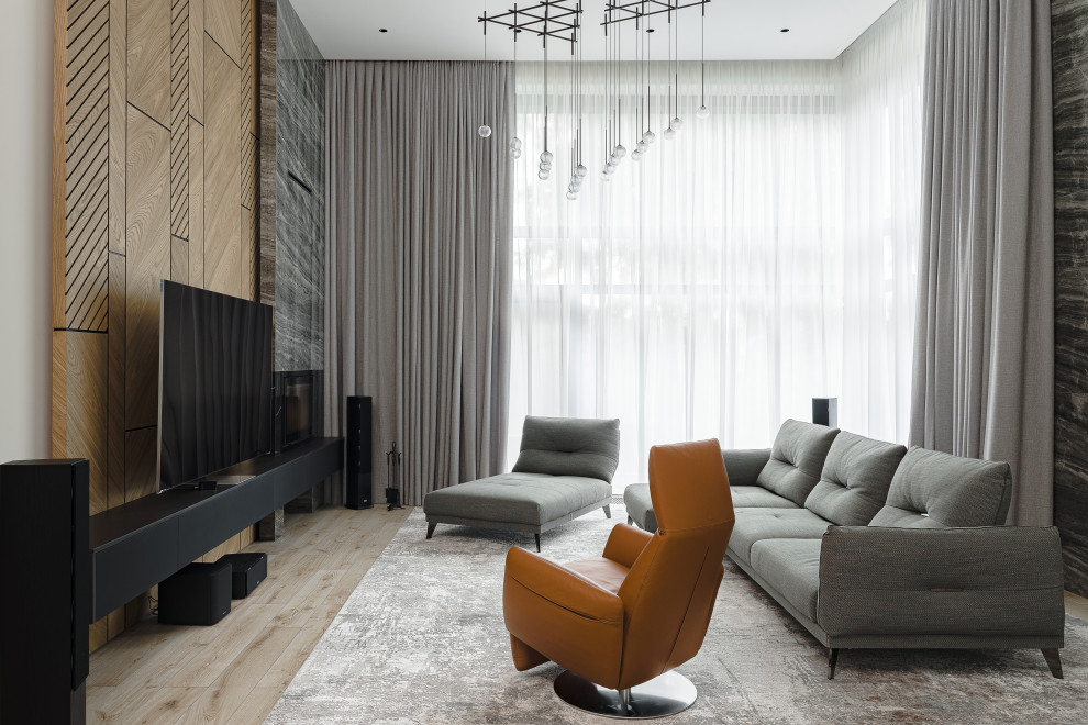 Строительство и внутренняя отделка частного дома в современном стиле