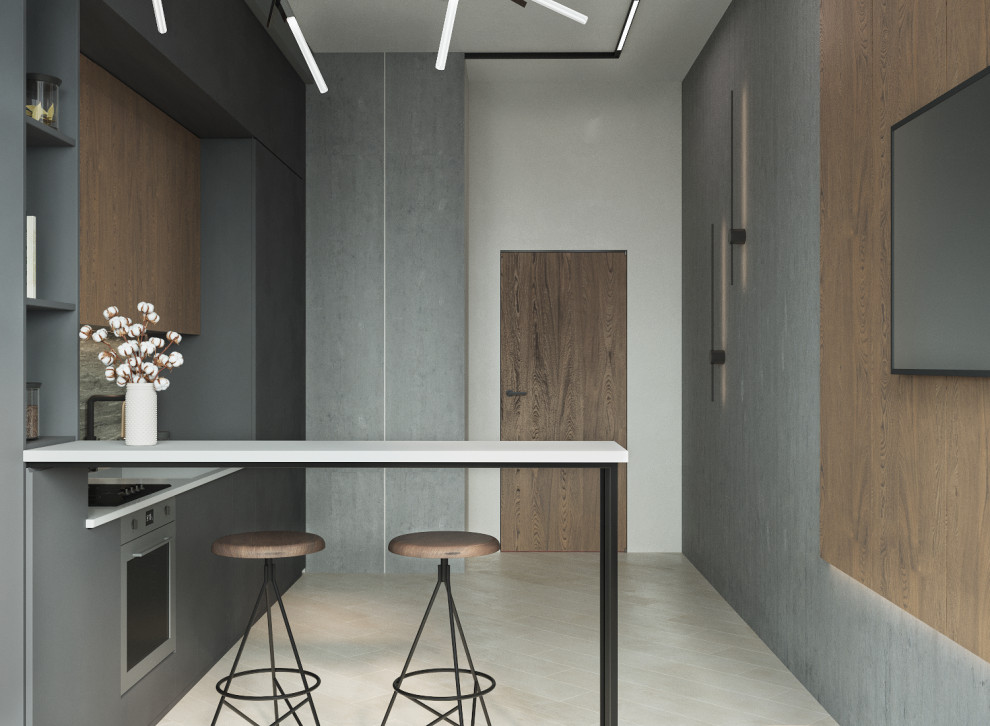 Дизайн-проект квартиры в тиле лофт