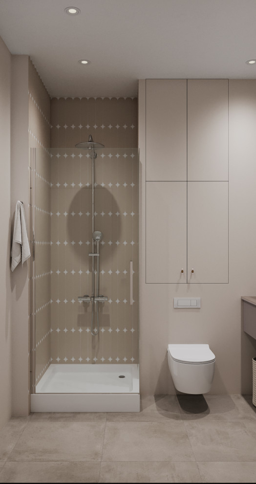 ЖК "Тополя" душевая