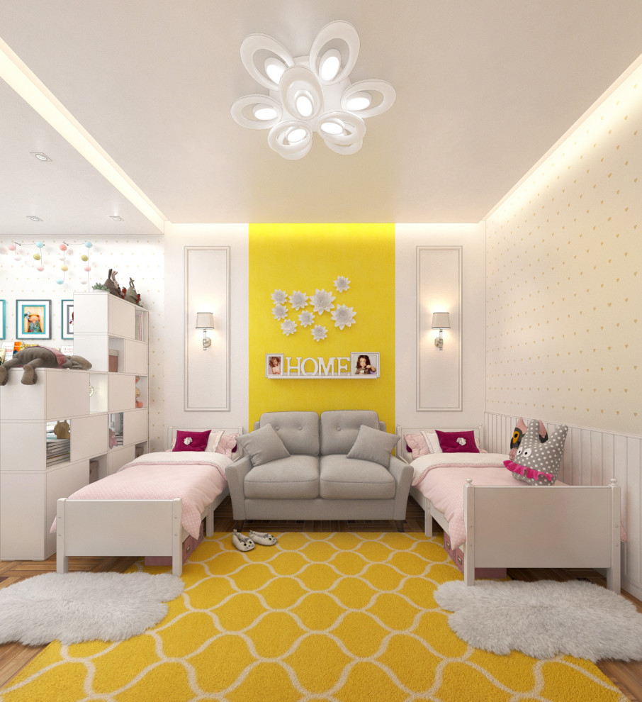 Обложка проекта: Детская для двух девочек