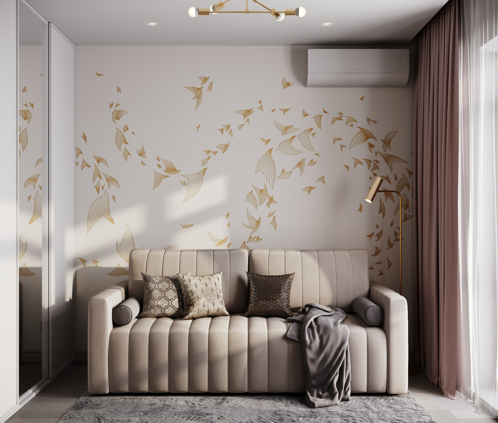 Нежный дизайн для молодой девушки