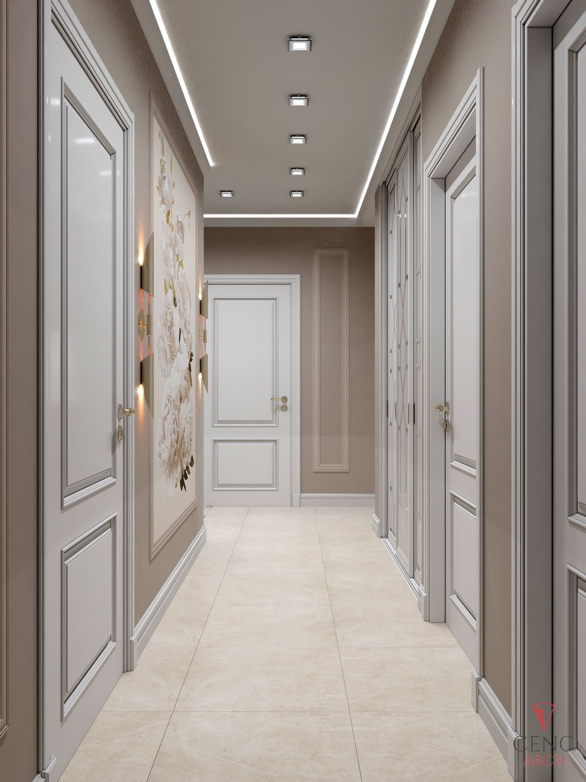 3d визуализация квартиры по дизайн проекту